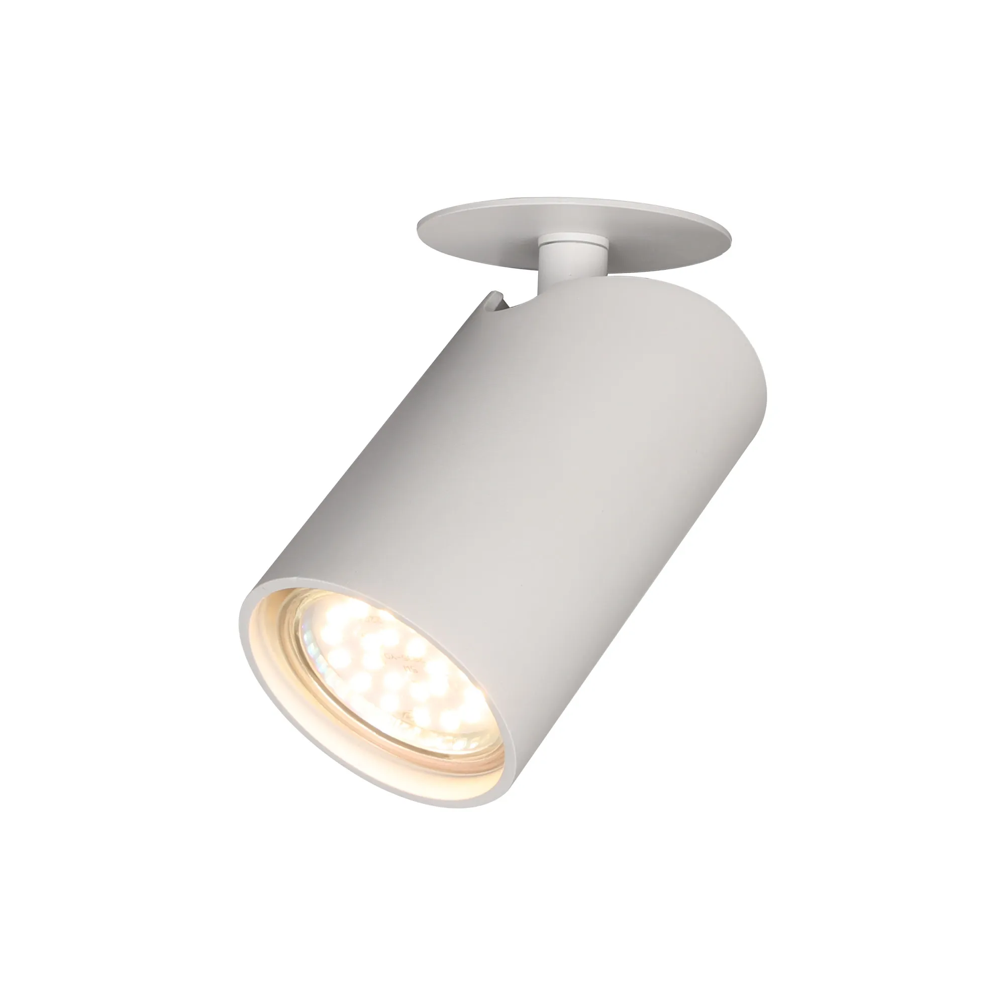 M8295  Sal 1 Light Recessed Spotlight Matt White